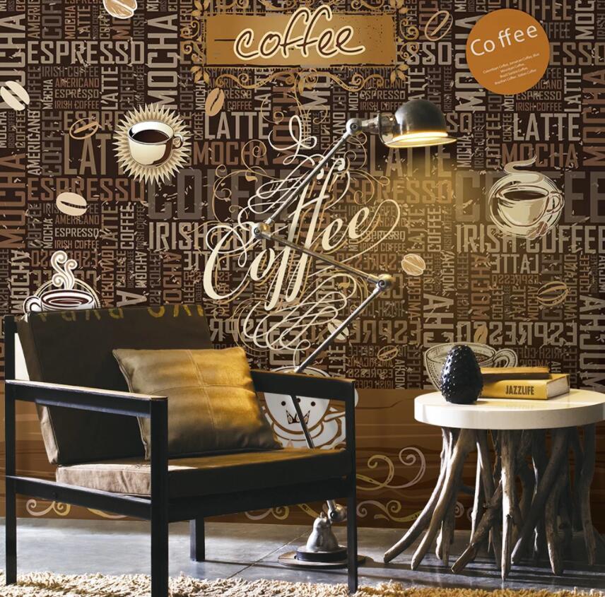 3D Black Coffee 435 Food Wall Murals Wallpaper AJ Wallpaper 2