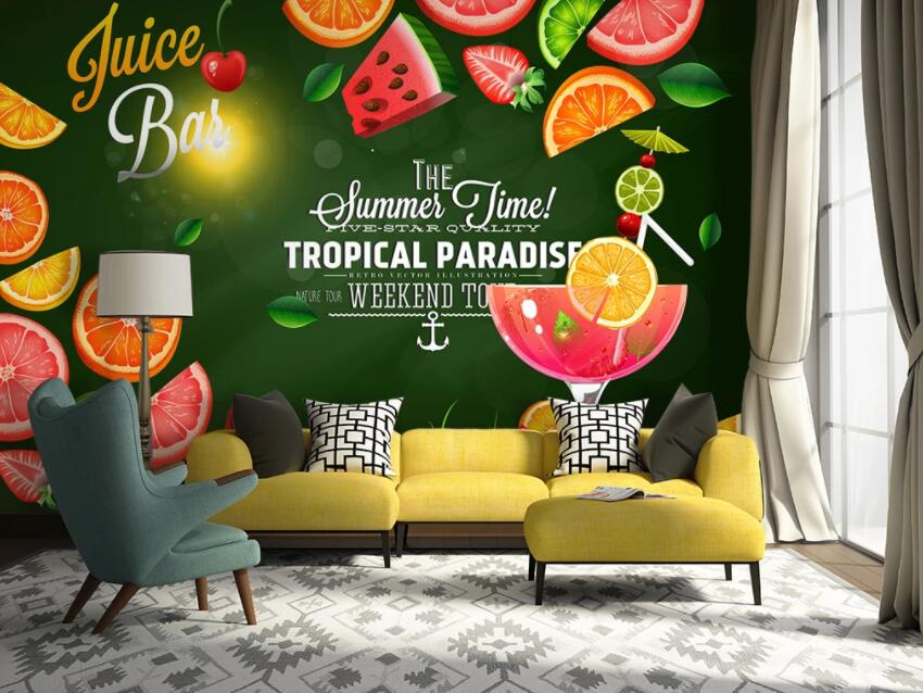 3D Delicious Fruit 427 Food Wall Murals Wallpaper AJ Wallpaper 2