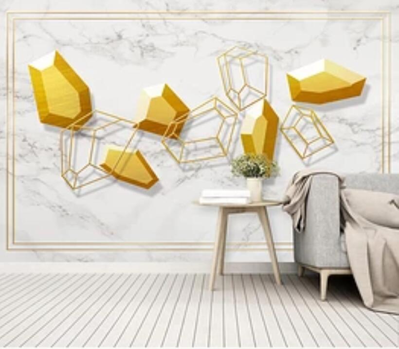 3D Nugget Pattern WG1190 Wall Murals