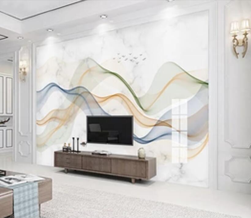 3D Colored Yarn WG1183 Wall Murals