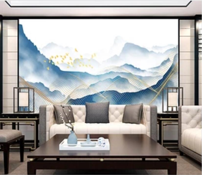 3D Peaks And Undulations WC56 Wall Murals Wallpaper AJ Wallpaper 2