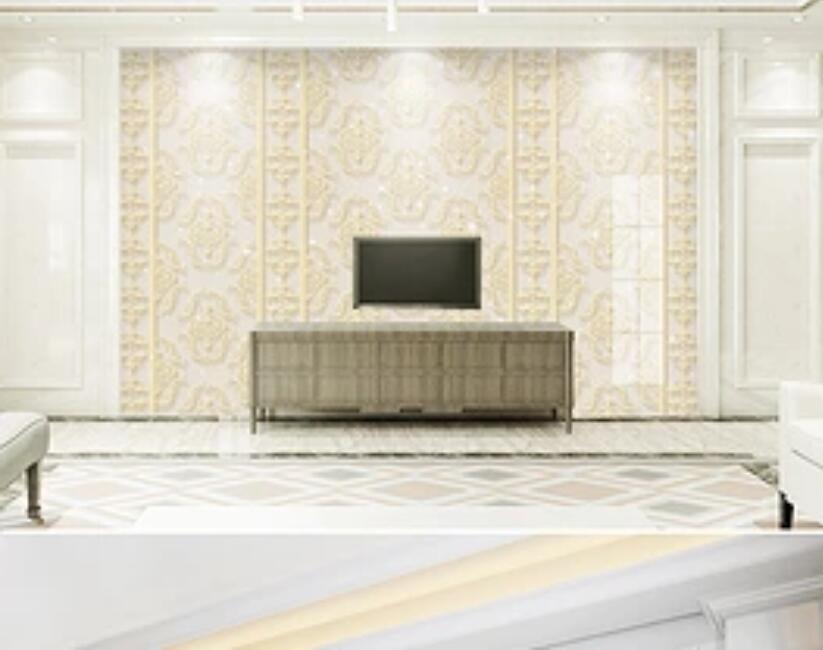 3D Golden Pattern WG002 Wall Murals