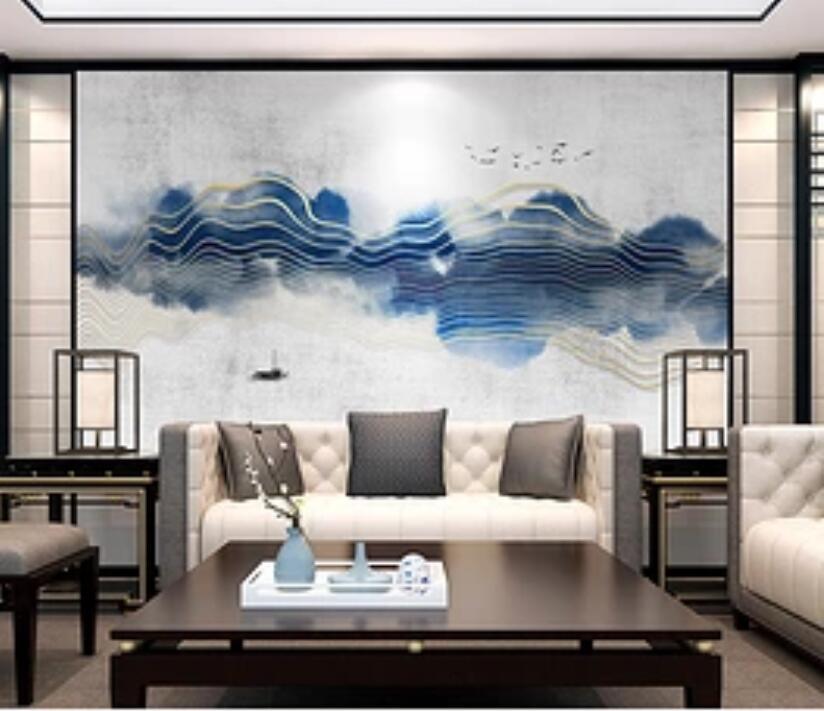 3D Misty Valley 567 Wall Murals Wallpaper AJ Wallpaper 2