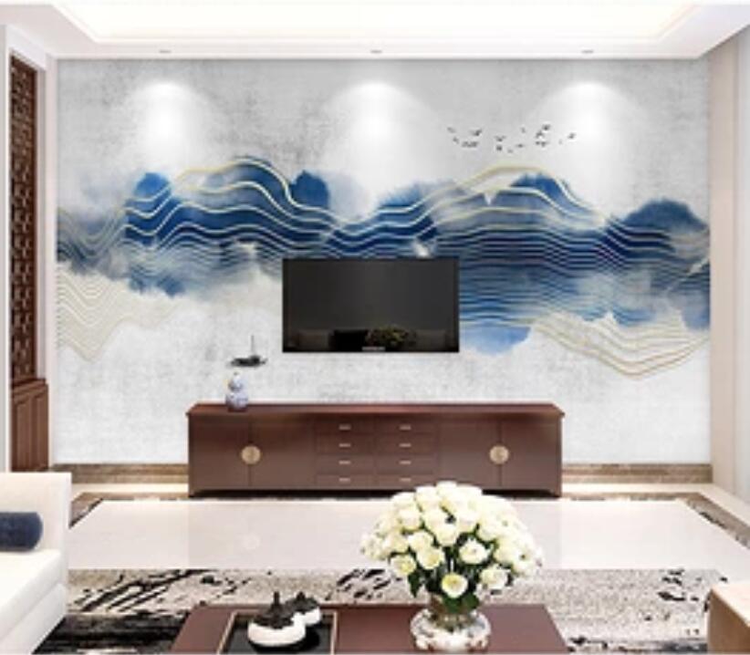 3D Misty Valley 567 Wall Murals Wallpaper AJ Wallpaper 2