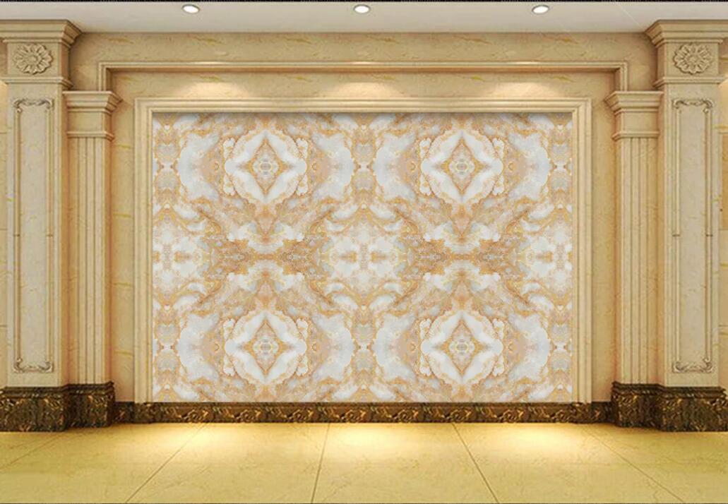 3D Golden Marble Stripes 004 Wall Murals Wallpaper AJ Wallpaper 2