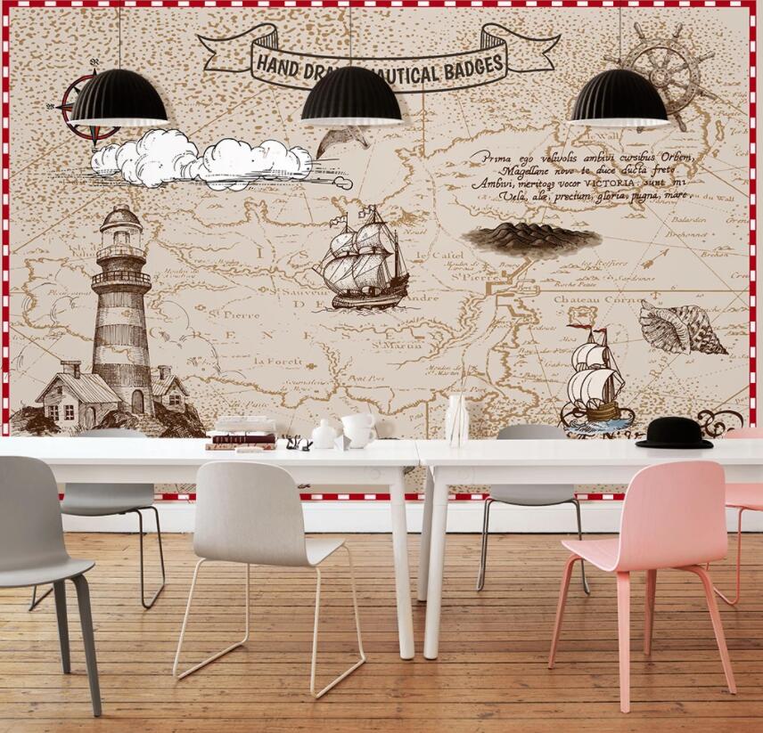 3D Steamer Cute 327 Wall Murals Wallpaper AJ Wallpaper 2