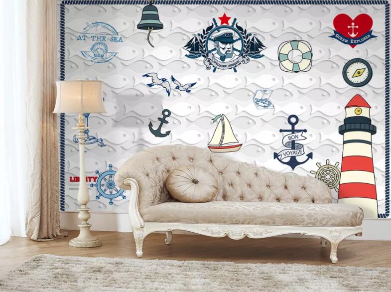 3D Steamer Cute 326 Wall Murals Wallpaper AJ Wallpaper 2