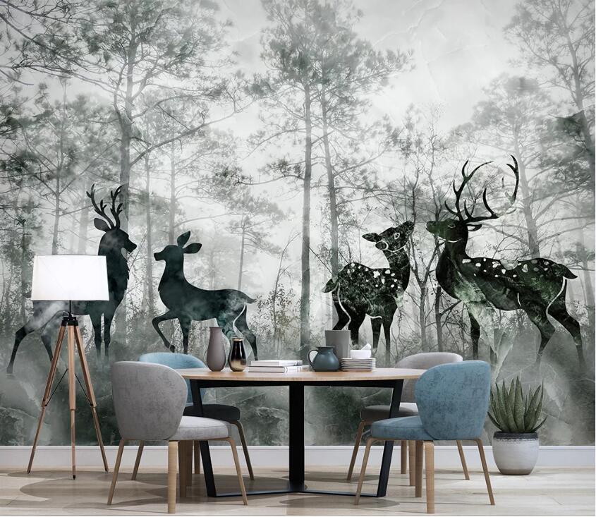3D Black Forest WC2638 Wall Murals