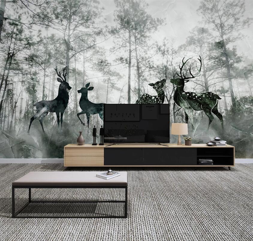 3D Black Forest WC2638 Wall Murals