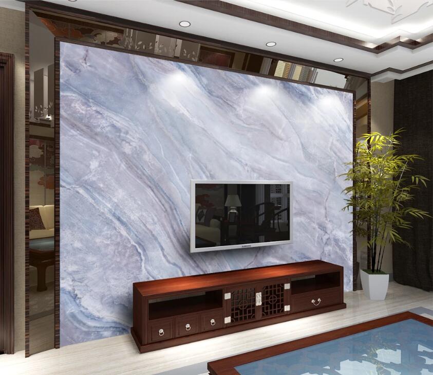 3D Grey Marble Pattern WC02 Wall Murals Wallpaper AJ Wallpaper 2