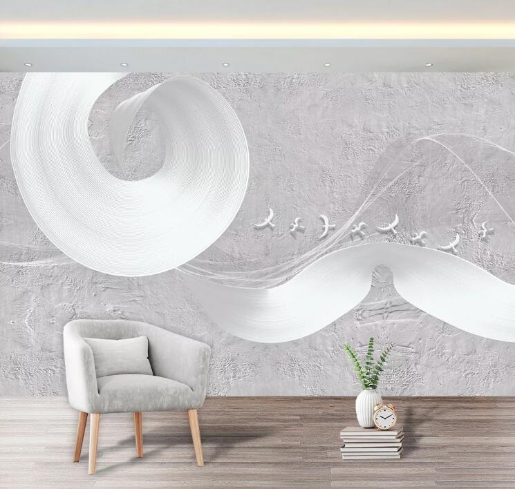 3D Pigeons Flying WC2462 Wall Murals