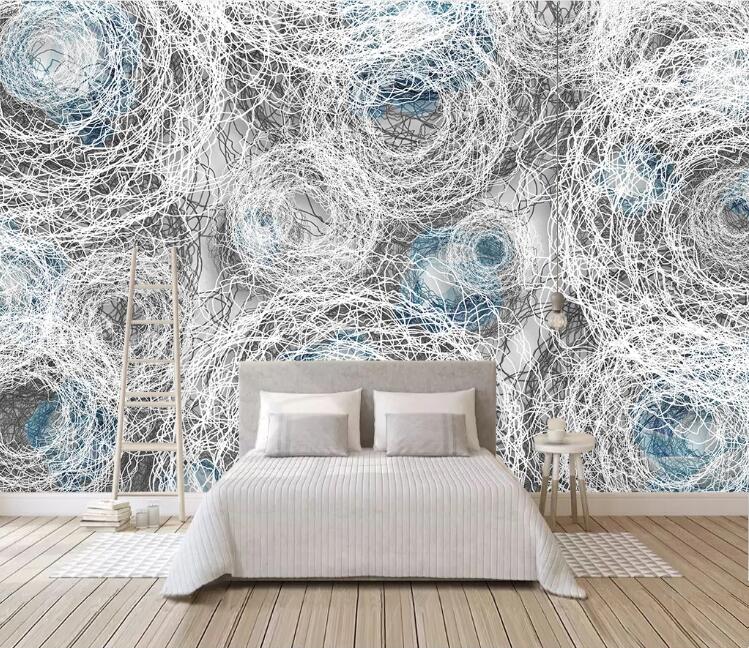 3D Circle Silk WC13 Wall Murals Wallpaper AJ Wallpaper 2