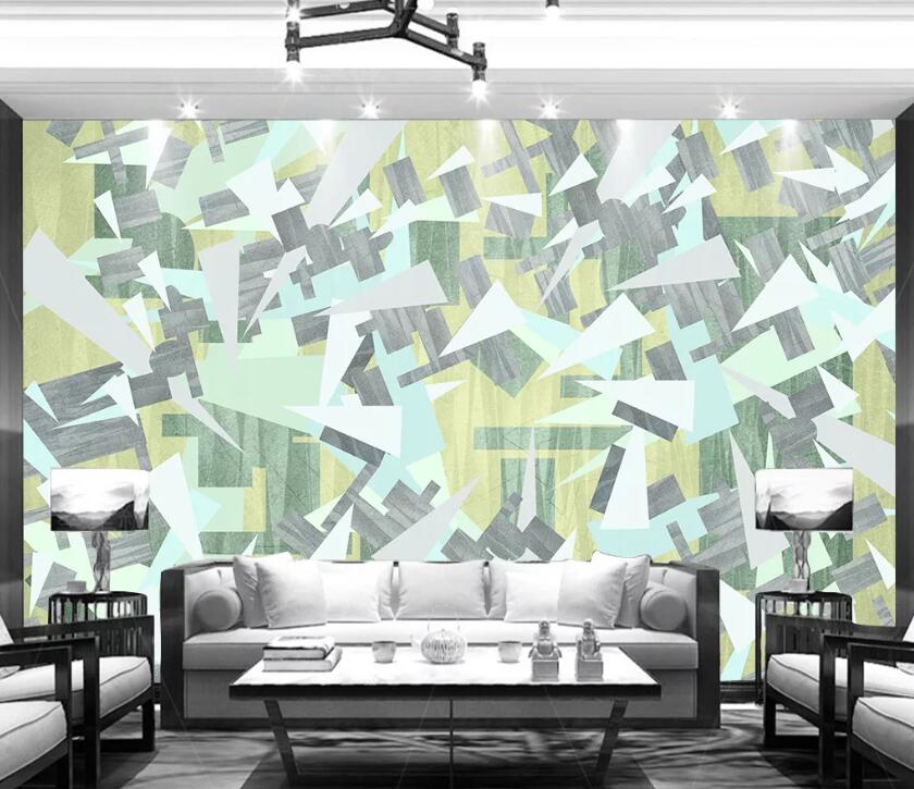 3D Color Geometry WC41 Wall Murals Wallpaper AJ Wallpaper 2