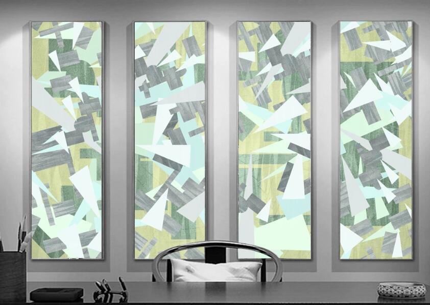 3D Color Geometry WC41 Wall Murals Wallpaper AJ Wallpaper 2