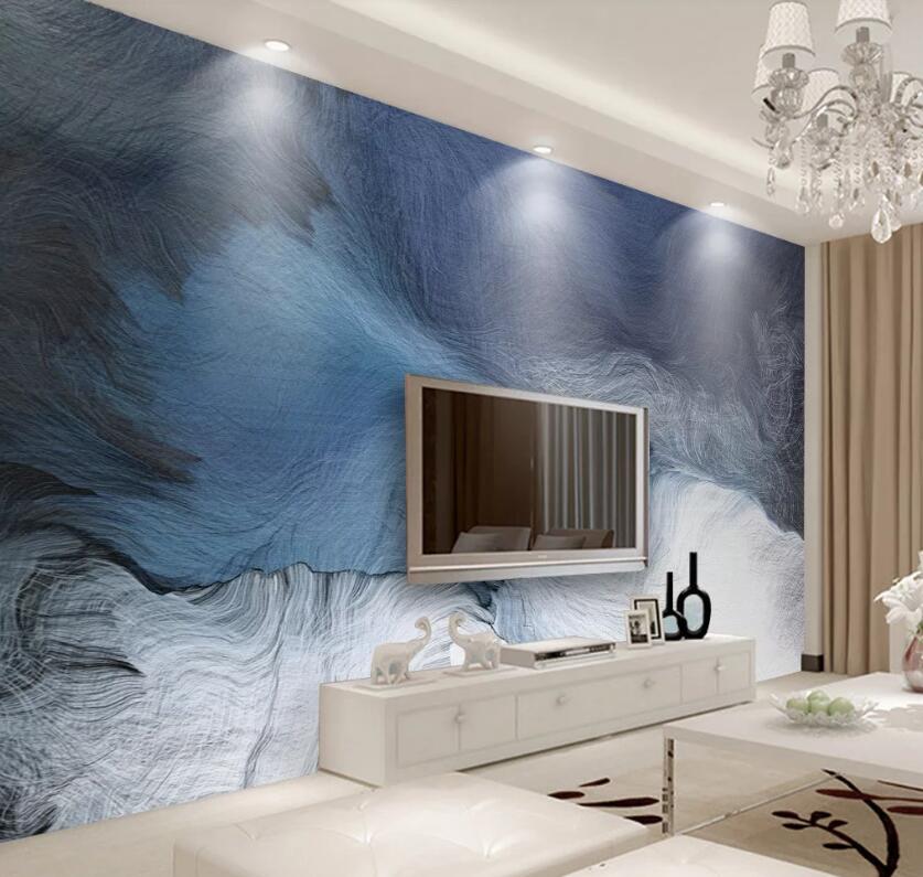 3D Navy Blue WC1335 Wall Murals