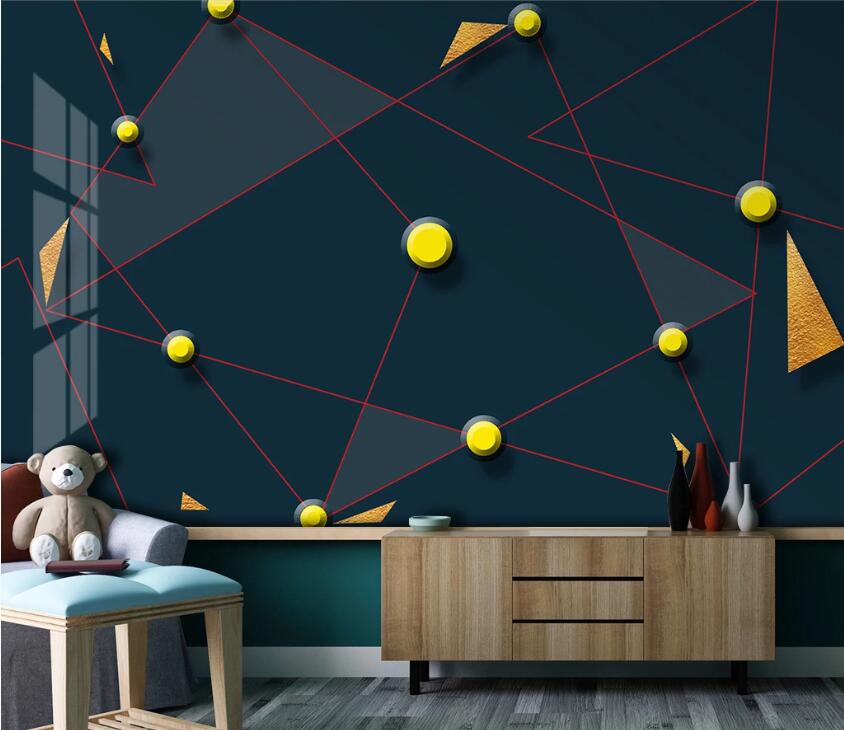 3D Geometric Patterns WC96 Wall Murals Wallpaper AJ Wallpaper 2