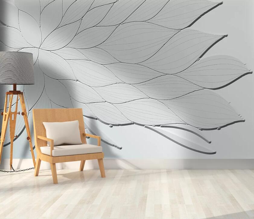 3D Carved Petals WC95 Wall Murals Wallpaper AJ Wallpaper 2