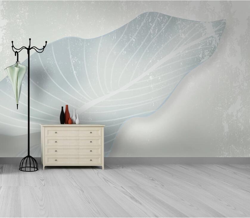 3D Abstract Leaves WC77 Wall Murals Wallpaper AJ Wallpaper 2