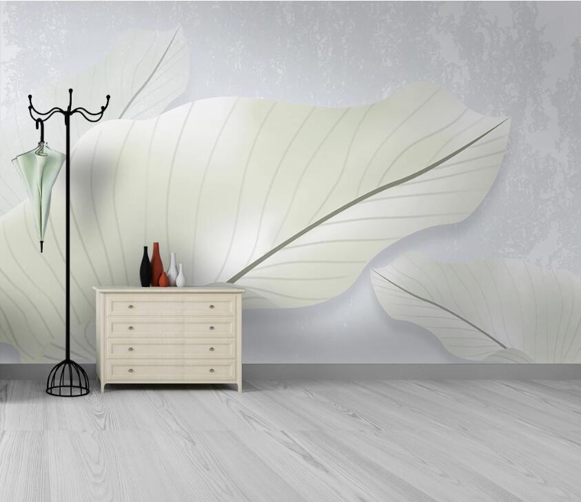 3D Abstract Leaves WC78 Wall Murals Wallpaper AJ Wallpaper 2
