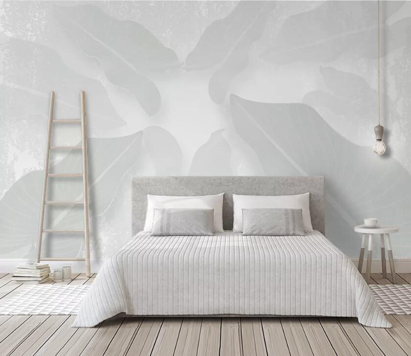 3D Abstract Leaves WC76 Wall Murals Wallpaper AJ Wallpaper 2