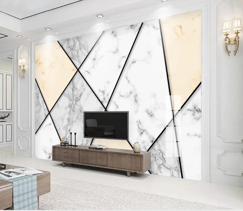 3D Geometric Piece WC37 Wall Murals Wallpaper AJ Wallpaper 2