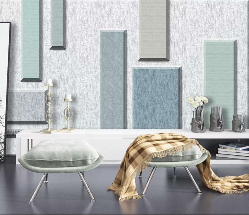 3D Colored Rectangle WC30 Wall Murals Wallpaper AJ Wallpaper 2