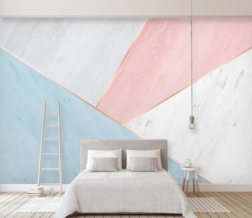 3D Color Geometry WC18 Wall Murals Wallpaper AJ Wallpaper 2