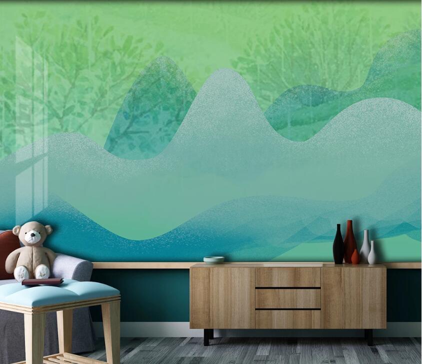 3D Abstract Art WC01 Wall Murals Wallpaper AJ Wallpaper 2