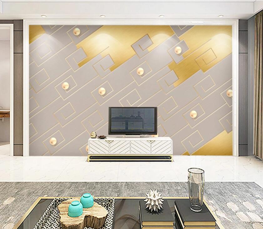 3D Geometric Piece WC60 Wall Murals Wallpaper AJ Wallpaper 2