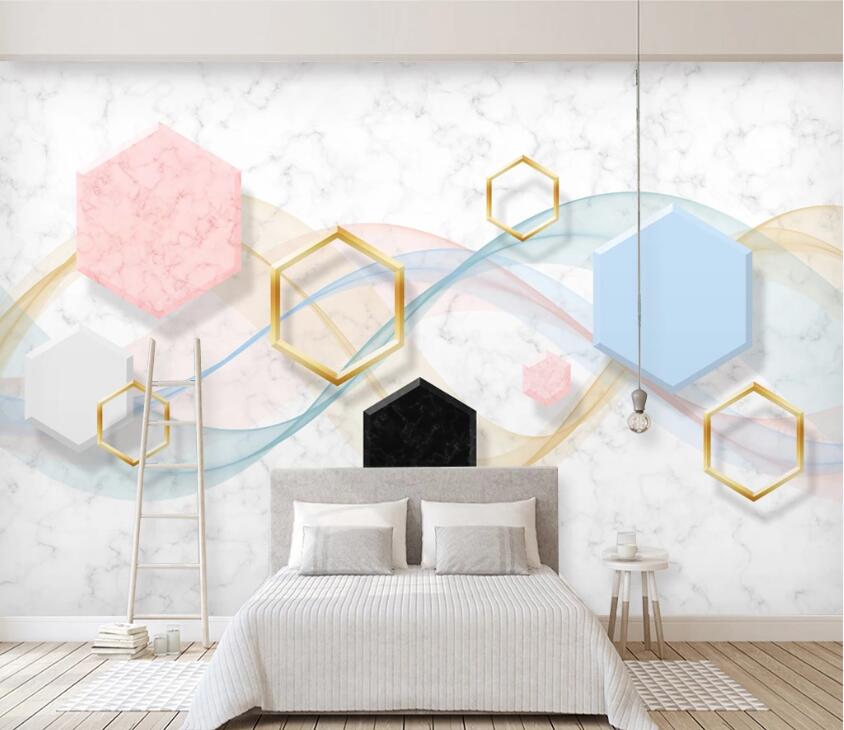 3D Colored Diamond WC34 Wall Murals Wallpaper AJ Wallpaper 2