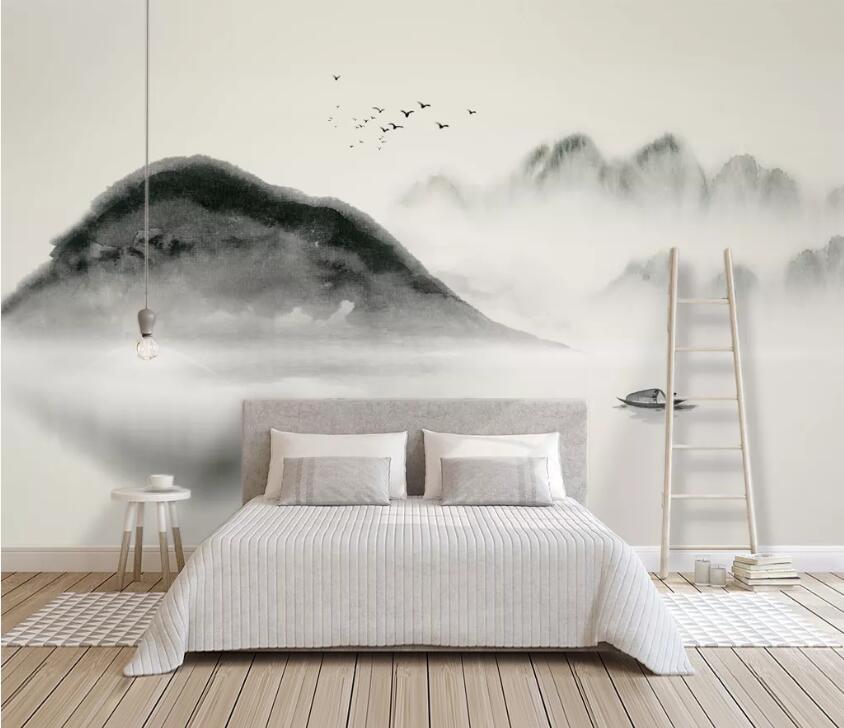 3D Abstract Valley WC10 Wall Murals Wallpaper AJ Wallpaper 2
