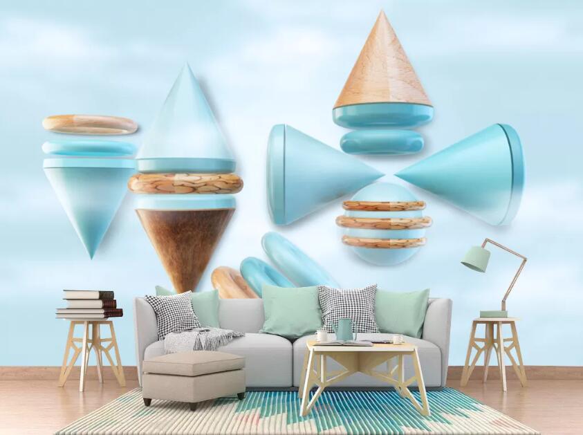 3D Color Gyro WC66 Wall Murals Wallpaper AJ Wallpaper 2