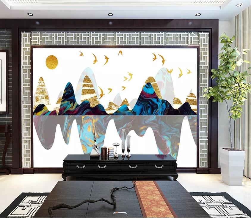 3D Colored Valley WC37 Wall Murals Wallpaper AJ Wallpaper 2