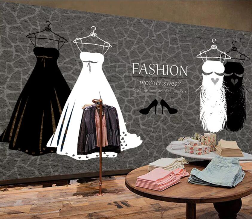 3D Short Skirt WC73 Wall Murals Wallpaper AJ Wallpaper 2