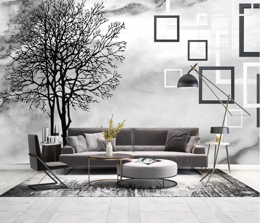 3D Twig Square WC71 Wall Murals Wallpaper AJ Wallpaper 2