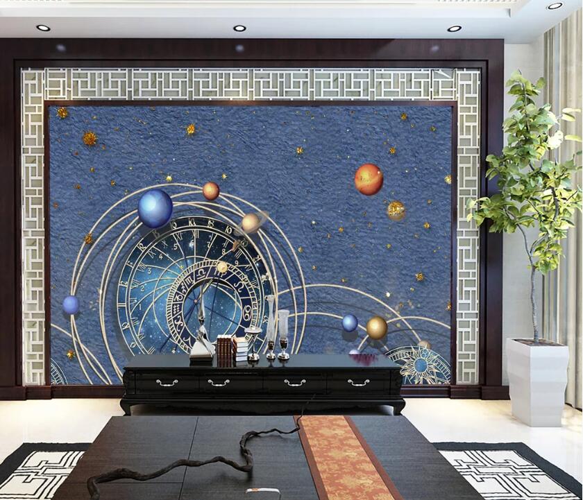 3D Color Planet WC63 Wall Murals Wallpaper AJ Wallpaper 2