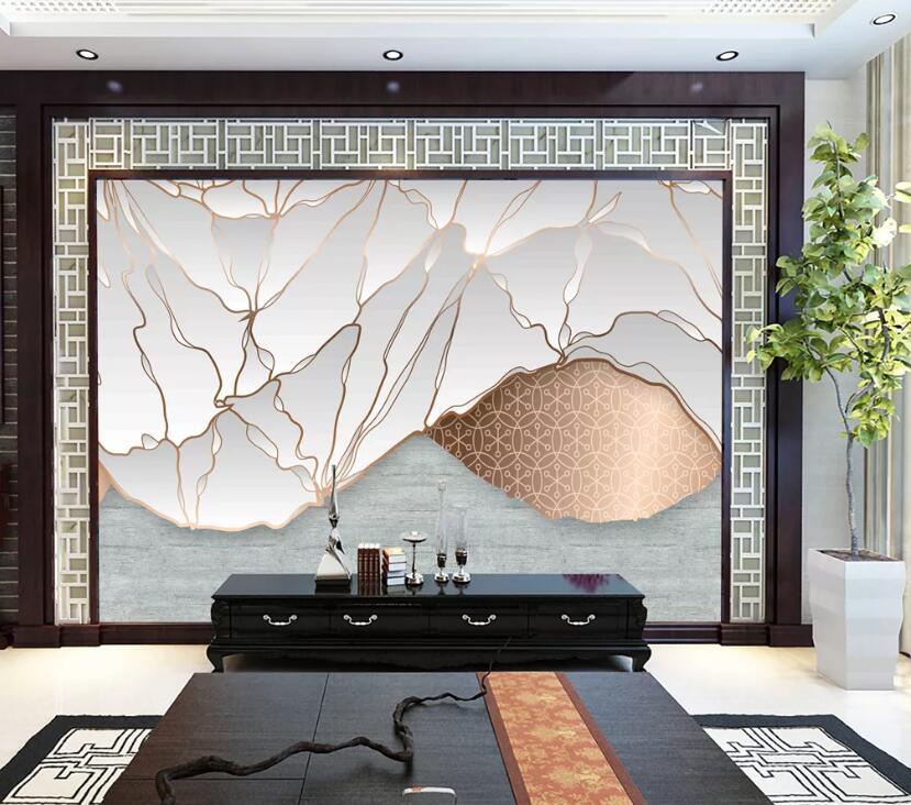 3D Abstract Lines WC46 Wall Murals Wallpaper AJ Wallpaper 2