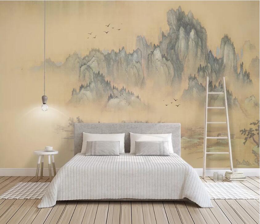 3D Bird Forest WC2665 Wall Murals