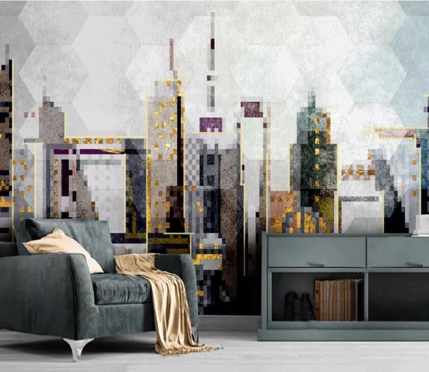 3D High Building WC54 Wall Murals Wallpaper AJ Wallpaper 2