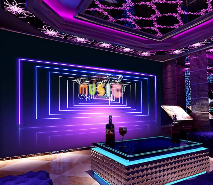 3D Cartoon Music WC2648 Wall Murals