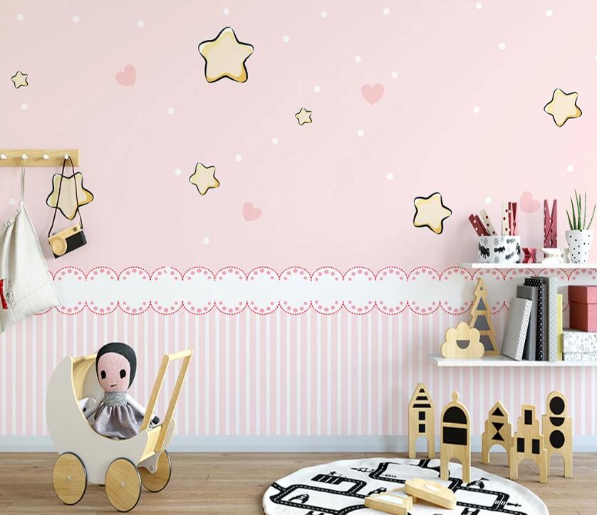 3D Star Balloon WC80 Wall Murals Wallpaper AJ Wallpaper 2