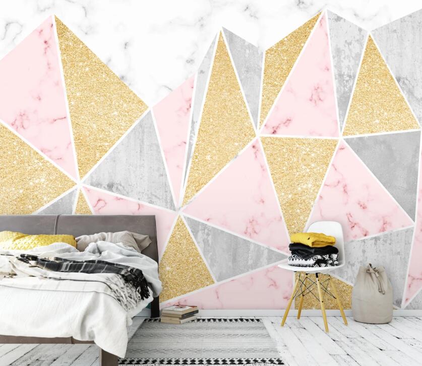 3D Geometric Patterns WC59 Wall Murals Wallpaper AJ Wallpaper 2