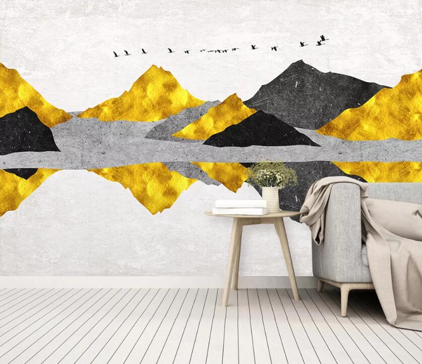 3D Mountain Peak WC39 Wall Murals Wallpaper AJ Wallpaper 2