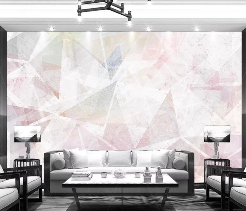 3D Pink Modern Art WC2337 Wall Murals