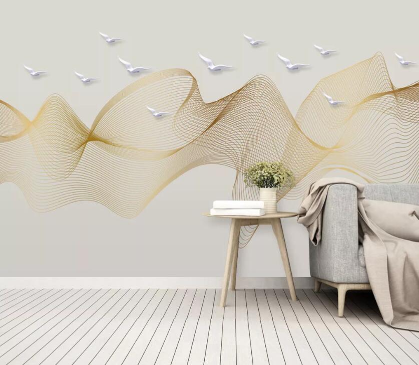 3D Flying Pigeon WC2279 Wall Murals