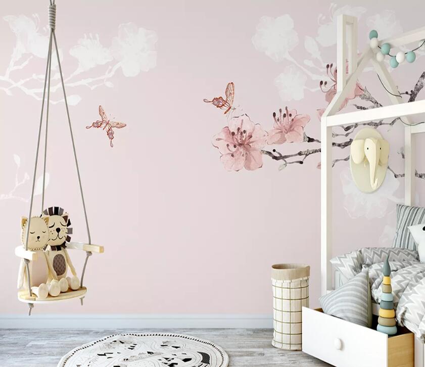 3D Peach Blossom WC72 Wall Murals Wallpaper AJ Wallpaper 2