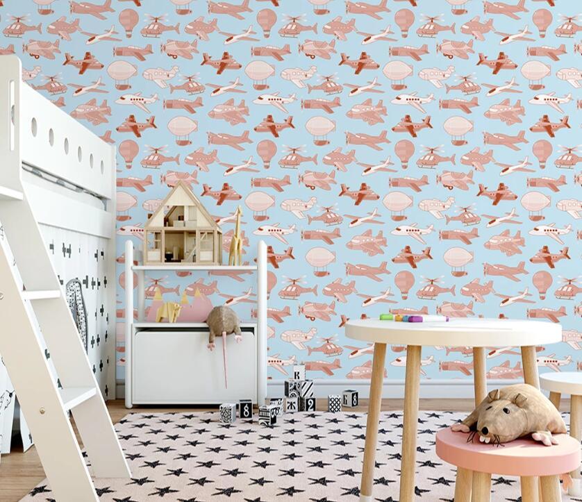 3D Aircraft WC63 Wall Murals Wallpaper AJ Wallpaper 2