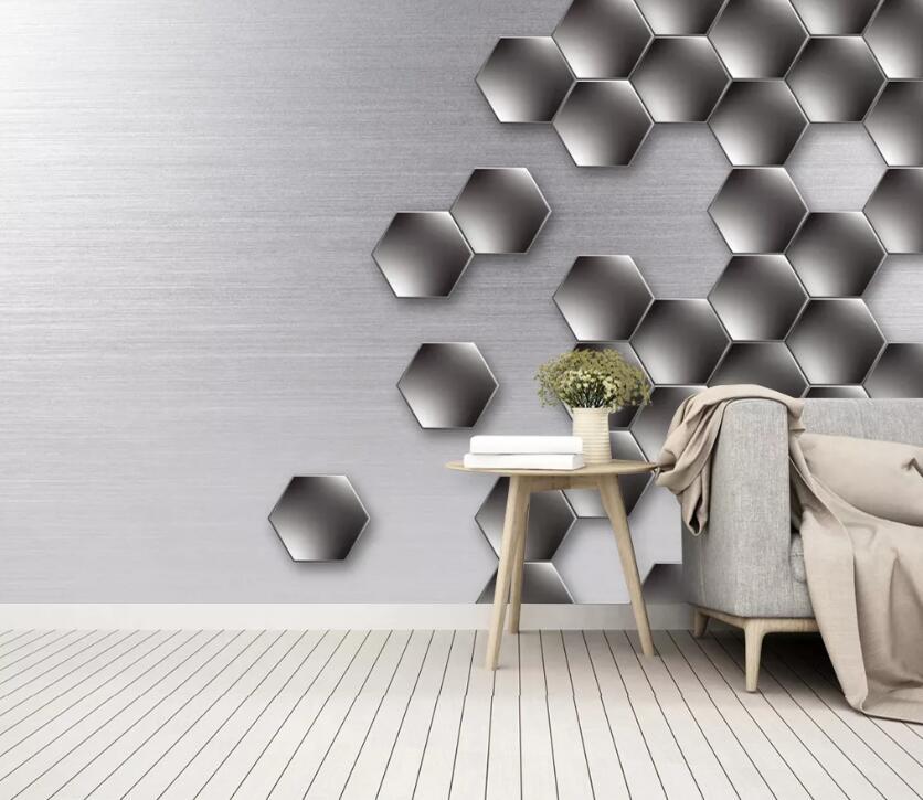 3D Black Diamond WC17 Wall Murals Wallpaper AJ Wallpaper 2