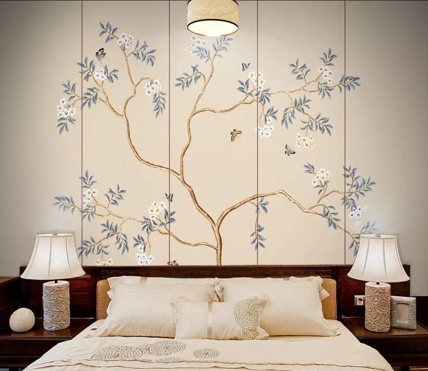 3D Plum Blossom WC64 Wall Murals Wallpaper AJ Wallpaper 2