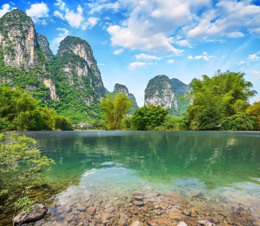 3D Water Mountain WC38 Wall Murals Wallpaper AJ Wallpaper 2